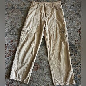 Jordache 100% Cotton Beige Cargo Pants